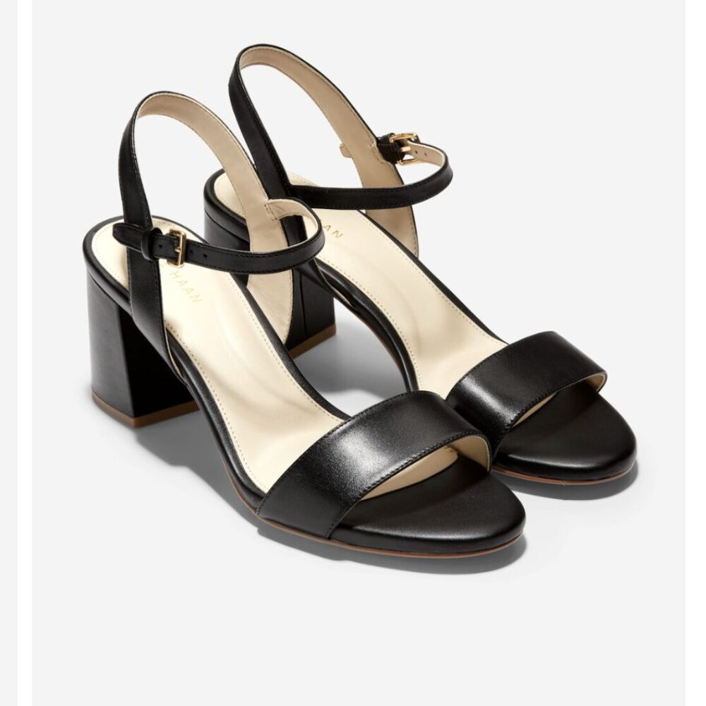 Cole Haan -  Josie Block Heel Sandal in Pink Suede size 7.5